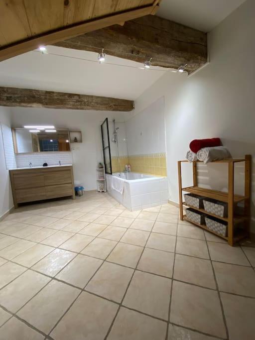Gite A La Ferme Avec Jacuzzi Et Sauna Villefloure 外观 照片